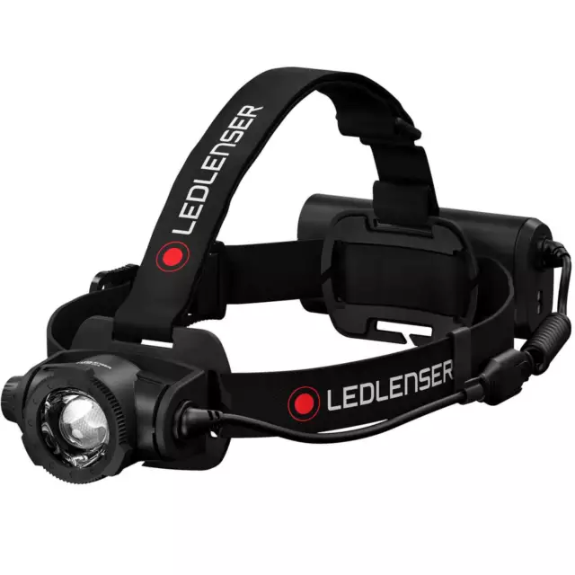 LED Lenser H15R CORE Rechargeable LED Head Torch Black