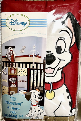 Disney  101 Dalmatians  4-Pc Baby Crib Bedding Set