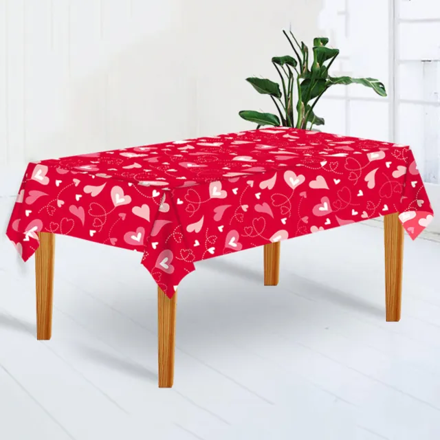 High Quality Peva Tablecloth Spill-proof Table Cover Romantic for Holiday