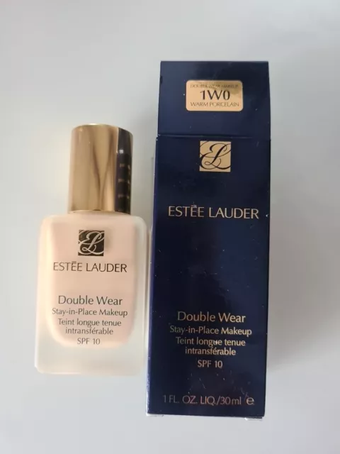 Estée Lauder Double Wear Stay-in-Place SPF 10 Makeup - 1w0 Warm Porcelain, 30ml