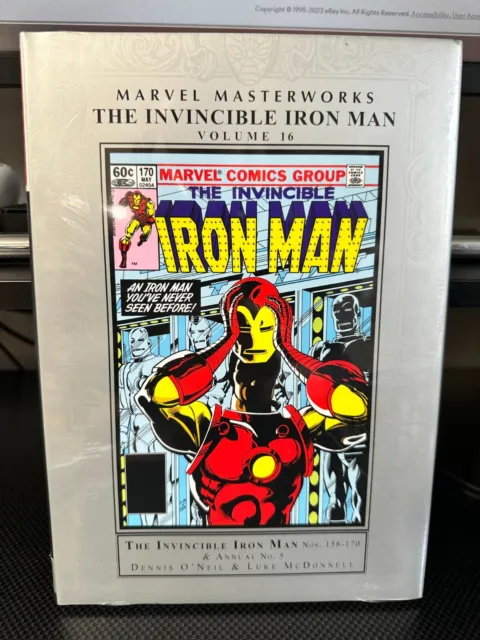 Marvel Masterworks Invincible Iron Man Volume 16 Hardcover NEW SEALED RARE Stark