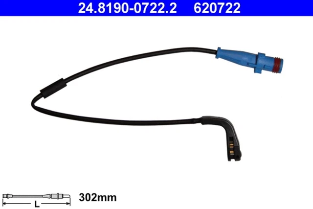 Contatto di avvertimento usura pastiglie freno ATE 24.8190-0722.2 per Opel Signum Vectra Z03