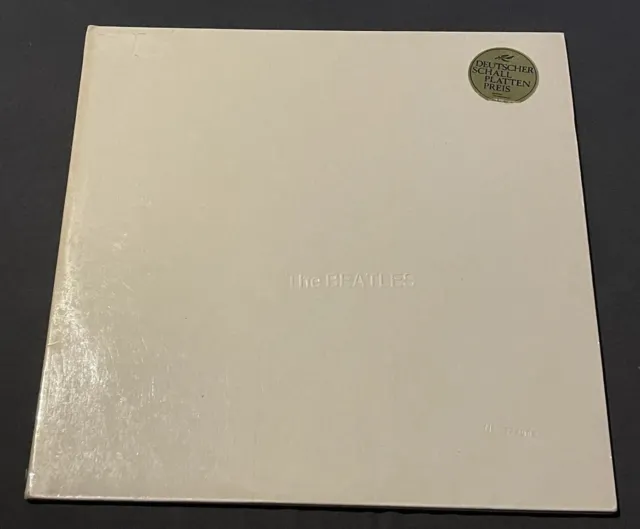 The Beatles - White Album, Doppel-LP, Nr. 372905 auf dem Cover, ansehen - look