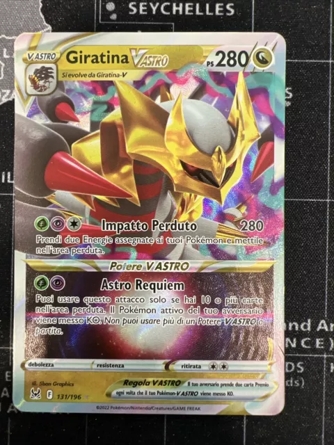 Carta pokemon Giratina V astro Lor131 d'occasion pour 10 EUR in Barcelona  sur WALLAPOP