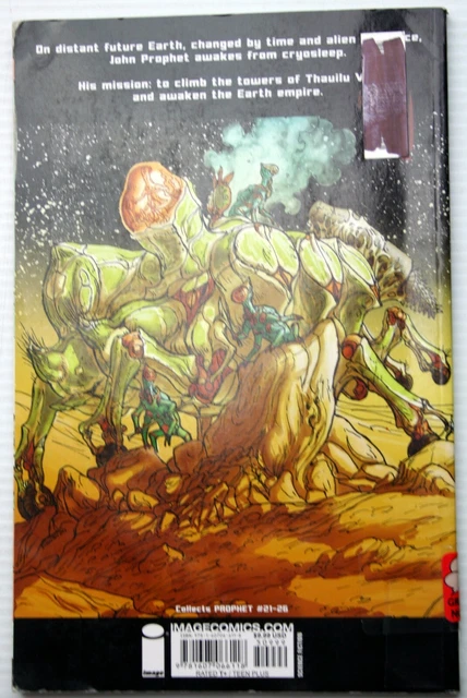 Brandon Graham REMISSION (Prophet Vol 1 tpb) alien invasion future history wars 2