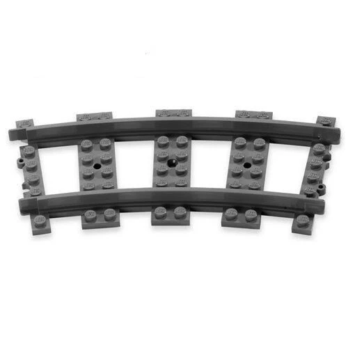 LEGO City 4 x CURVED TRAIN TRACK 53400 4279717 I Great Condition I Free Shipping