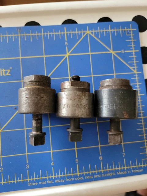 Punches  Dies, Knockout  Punch Sets, Hand Tools, Light Equipment  Tools,  Business  Industrial PicClick
