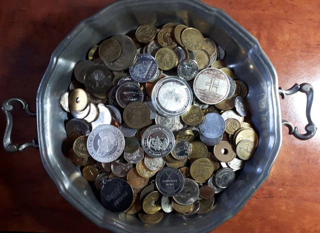 Medaillen Token Jetons ca. 2,3 kg Sammlung Lot Konvolut