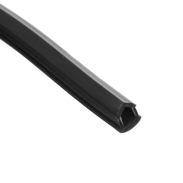 Profilo Di Copertura In Alluminio Nero Per Slot 8mm – Guarnizione Piatta Per Serie 3030 E 4040 – 4 Metri – Uxcell