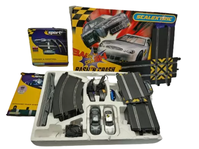 Scalextric Rash'N Crash Advance Racing system Set Cars Tracks Spares & Repairs