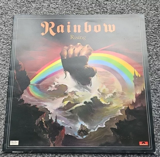 Blackmore's Rainbow Rainbow rising vinyl LP record