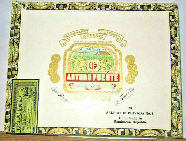Sigari Scatola Franca De Santiago Republica Dominicana Per Tabacalera Tobacciana