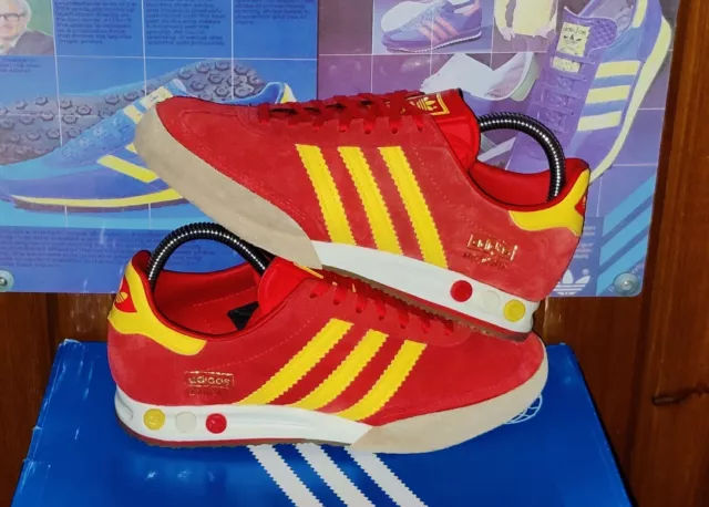 ADIDAS KEGLER SUPER size 10.5 red and yellow 70.00 PicClick UK