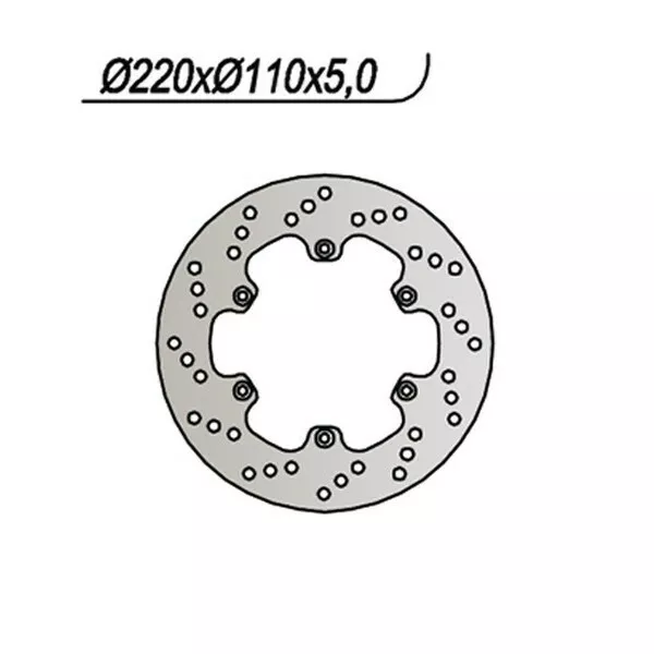 Disque Frein NG 326 Aprilia 600 Etx Tuareg 1986-1992