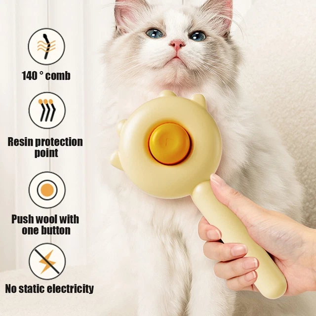 Cat Comb Massage Pet Magic Combs Hair Removal Cat and Dog Universal Needle Brush