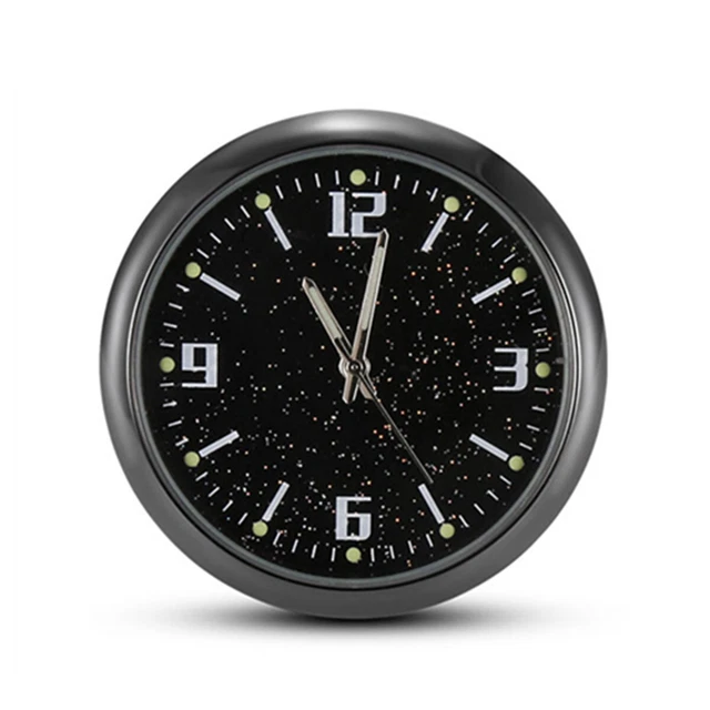 Luminous Quartz Mini Digital Watch Stick On Car Dashboard Time Clock Accessories Luminous Quartz Mini Digital Watch Stick On Car Dashboard Time Clock Accessories