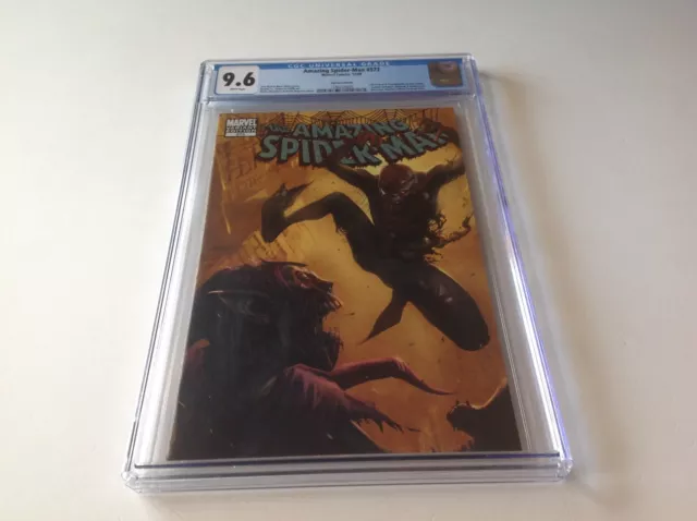 Amazing Spider-Man 573 Cgc 9.6 White Pgs Zombie Variant Edition Marvel Comics