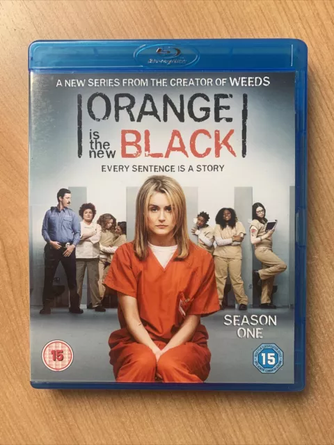 Orange Is the New Black: Season 1 Blu-Ray (2014, 3 Disc Set) U.k R2 ⭐️VGC⭐️