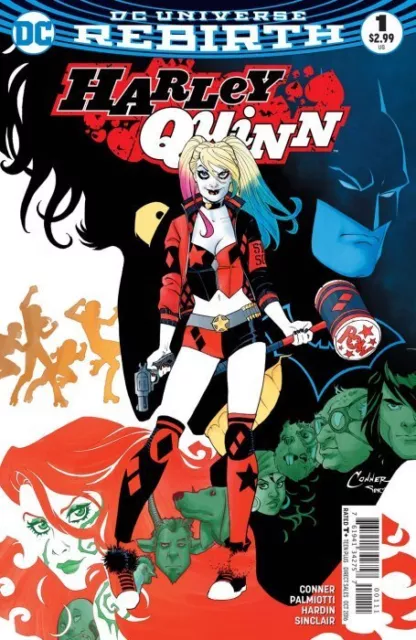 Harley Quinn Ausgabe 1 - Erster 1. Druck - Dc Comics Rebirth 2016 Batman