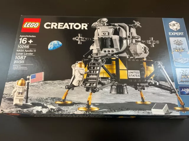 Lego Creator 10266 NASA Apollo 11 Lunar Lander Brand New Factory Sealed