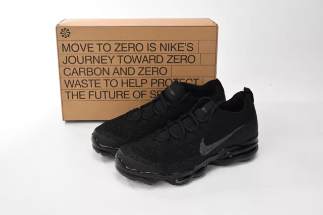 Nike Air VaporMax Flyknit 2023 Men's BLACK Brand new sports shoes