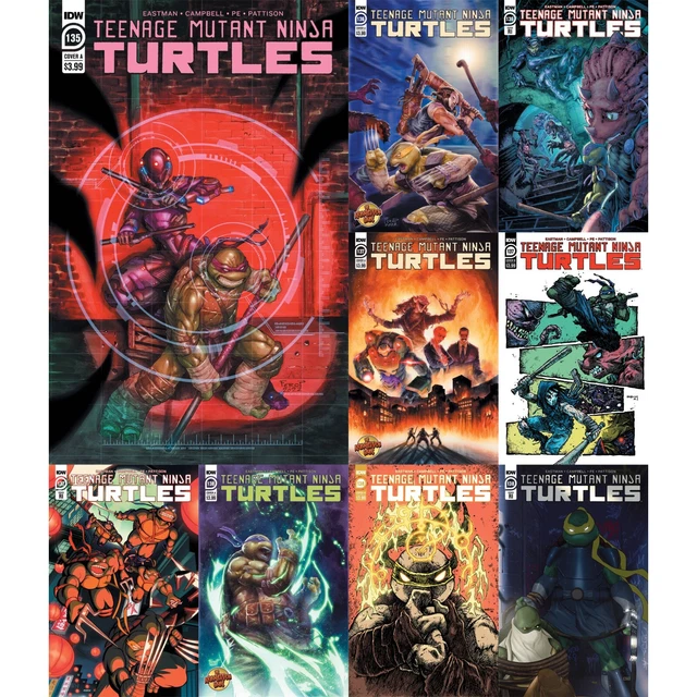 Teenage Mutant Ninja Turtles (2012) 135 136 137 138 | IDW Comics | COVER SELECT