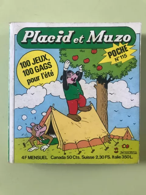 BD petit format Placid et Muzo n°115 (poche)