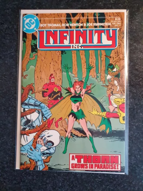 Infinity Inc 13 vfn Rare 1st Todd Macfarlane Dc Artwork