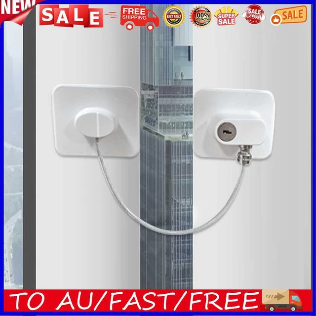 Universal Door Limiter Aluminum Alloy Door Lock for Child Kids Protective Device