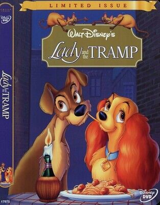 Lady And The Tramp DVD (Region 1) VGC Limited Issue Walt Disney