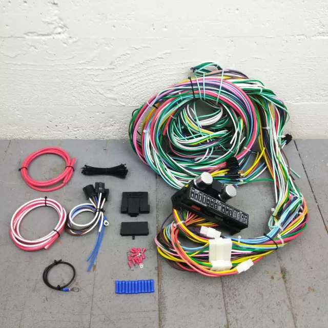 1980-86 Ford F100 F150 Truck Complete Under Dash Main Wiring Harness & Fuse Box