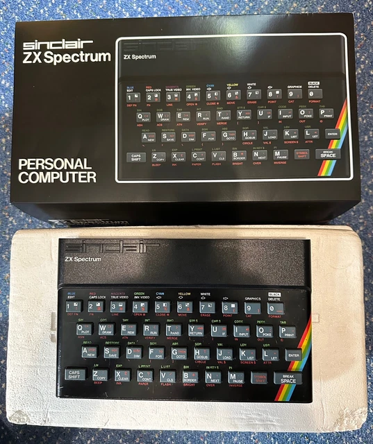 Lot 4 Jeux Sinclair Spectrum Complets En Boîte – 1984, Bon état