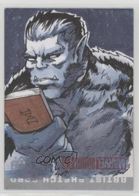 2017 Upper Deck Marvel Annual Sketch Cards 1/1 Nguyen Dong #SKT Auto 0o59