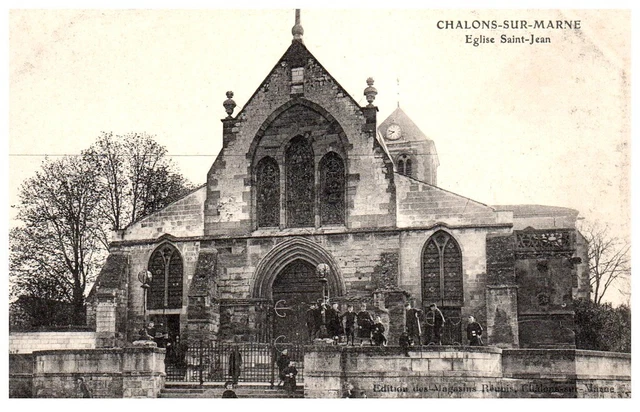 51 CHALONS SUR MARNE - eglise Saint-Jean  [REF/S009418]