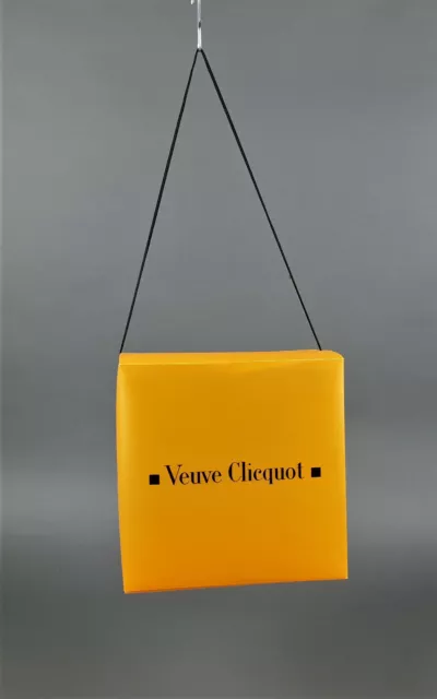 Veuve Clicquot Champagner Deko Design Würfel Quader Hängen Orange(666)