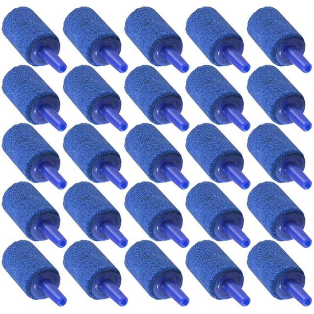25Pcs Fish Tank Aquarium Bubbler Air Stones For Aquarium Fish Tanks Air Bubbler