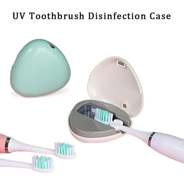 Travel Mini UVC Ultraviolet Toothbrush Sanitizer Box Toothbrush Sterilizer Tool