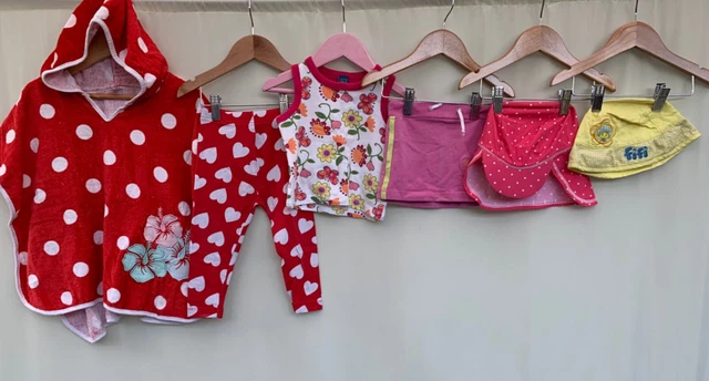 Pacchetto di vestiti estivo per ragazze età 12-18 mesi mini club Tu George