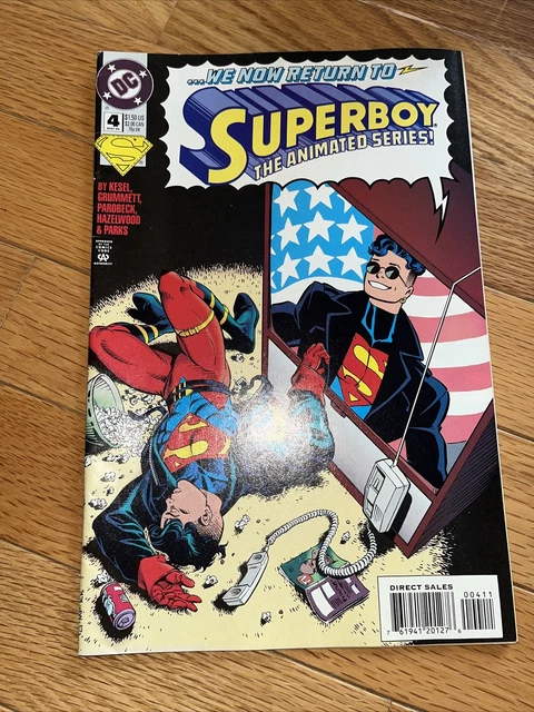 DC COMICS:  SuperBoy   The Animated Series # 4