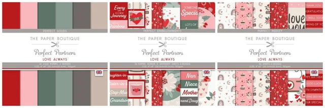 The Paper Boutique - Perfekte Partner - Liebe immer - Papier, Topper - WÄHLEN