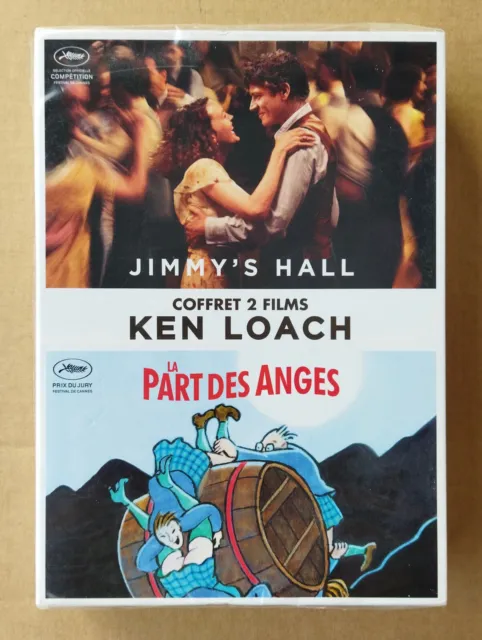 Coffret 2 Dvd   ---  Ken Loach. Jimmy's Hall / La Part Des Anges  --- Neuf