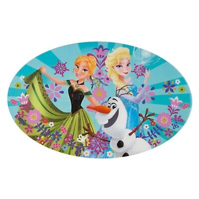 Disney Store Frozen Elsa, Olaf, Anna Mantel de Mesa Mat Vajilla de princesa NUEVO