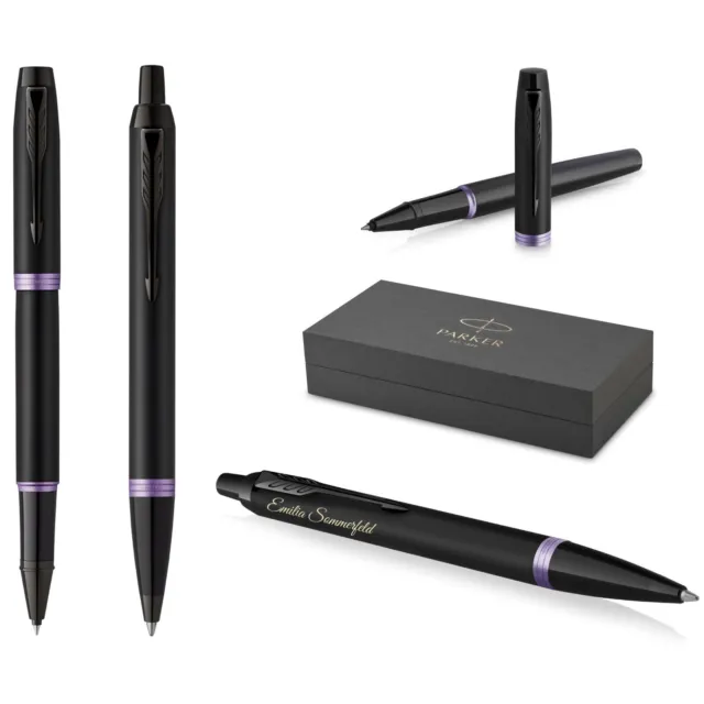 Parker IM Professional stylo à bille - noir/violet Parker
