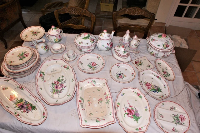 achat service de table en faience de luneville - Vaisselle Maison