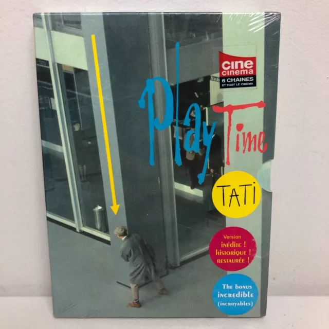 Play Time Tati DVD Version Inedite Bonus The Film New Rare Out Of Print French
