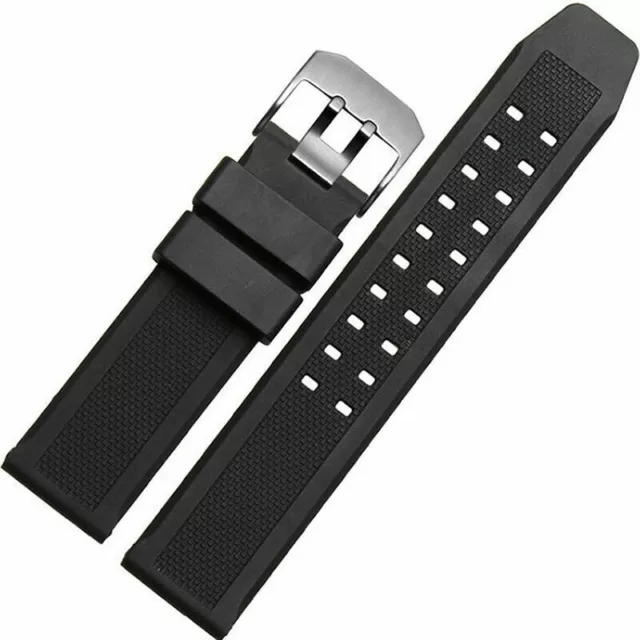 23MM Silicone Rubber Watch Band Strap Bracelet For Luminox Replacement Q8 H0A9 3