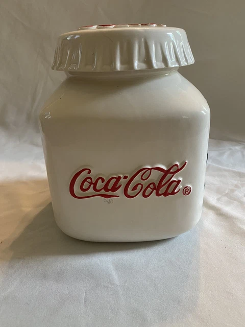 Vintage 1997 Coke Cookie Jar