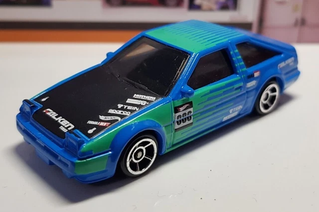 HOT WHEELS TOYOTA AE86 Sprinter Trueno Blue Falken 2021 HW Drift #31/ ...