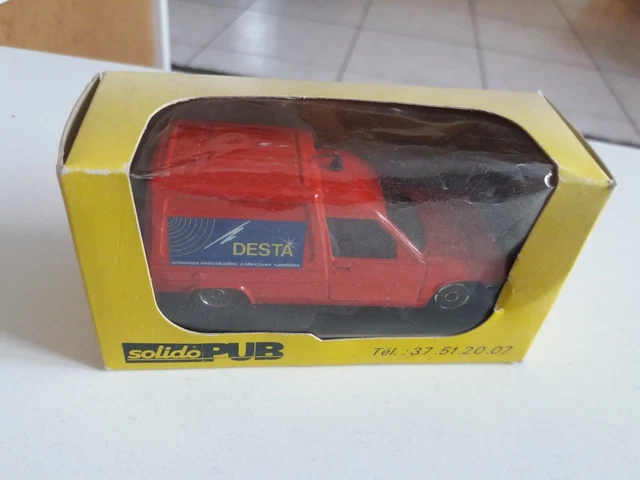 Solido 1/43 Renault Express 1990 - DESTA Publicitaire - Miniature Collection
