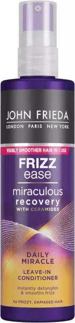 John Frieda Frizz Ease Daily Miracle Leave In Conditioner, Moisturising...